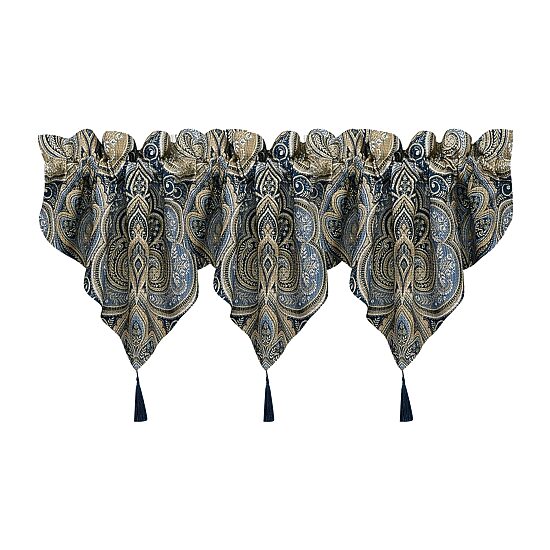 Royal Court Messina Rod Pocket Ascot Valance