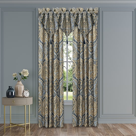 Royal Court Messina Rod Pocket Room Darkening Set of 2 Curtain Panel