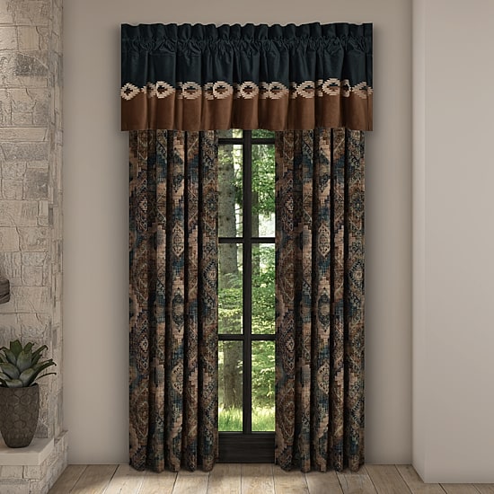 Queen Street Benson Rod Pocket Tailored Valance