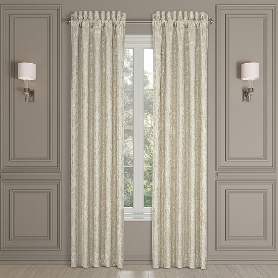 Queen Street Coralie Rod Pocket Room Darkening Set of 2 Curtain Panel