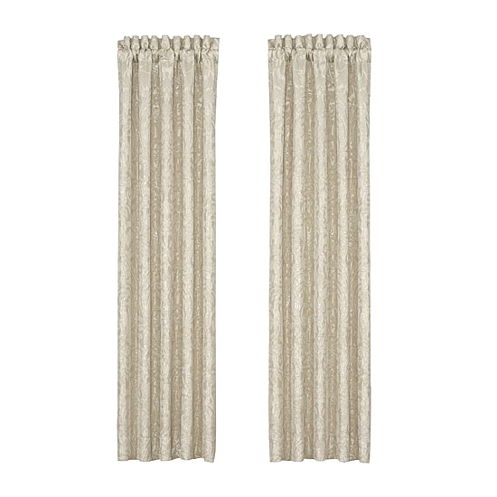Queen Street Coralie Rod Pocket Room Darkening Set of 2 Curtain Panel
