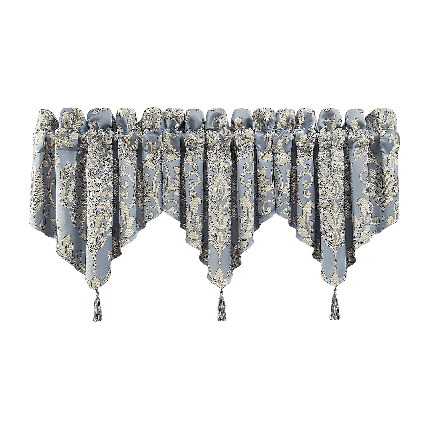 Royal Court Lorenzo Rod Pocket Ascot Valance