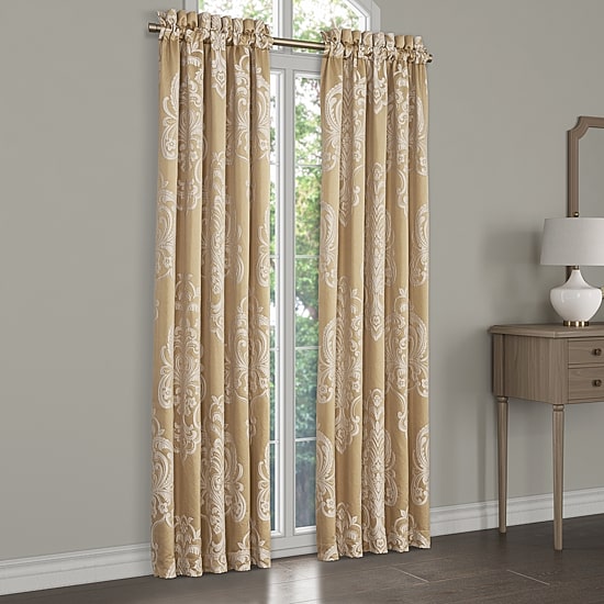 Royal Court Potenza Rod Pocket Room Darkening Set of 2 Curtain Panel