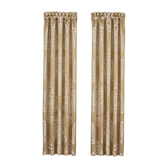 Royal Court Potenza Rod Pocket Room Darkening Set of 2 Curtain Panel