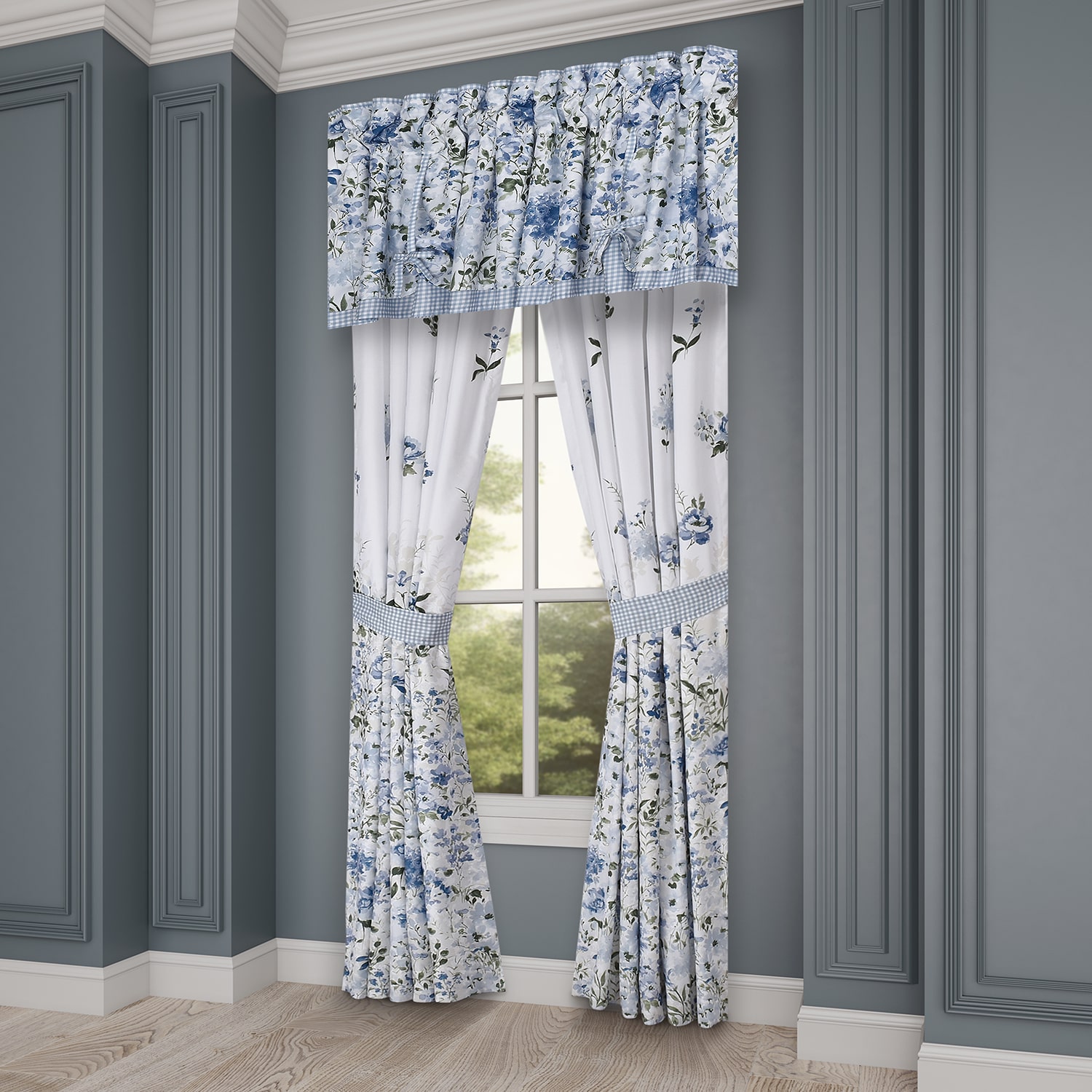 Royal Court Kourtney Rod Pocket Room Darkening Set of 2 Curtain Panel