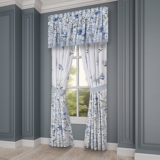 Royal Court Kourtney Rod Pocket Room Darkening Set of 2 Curtain Panel