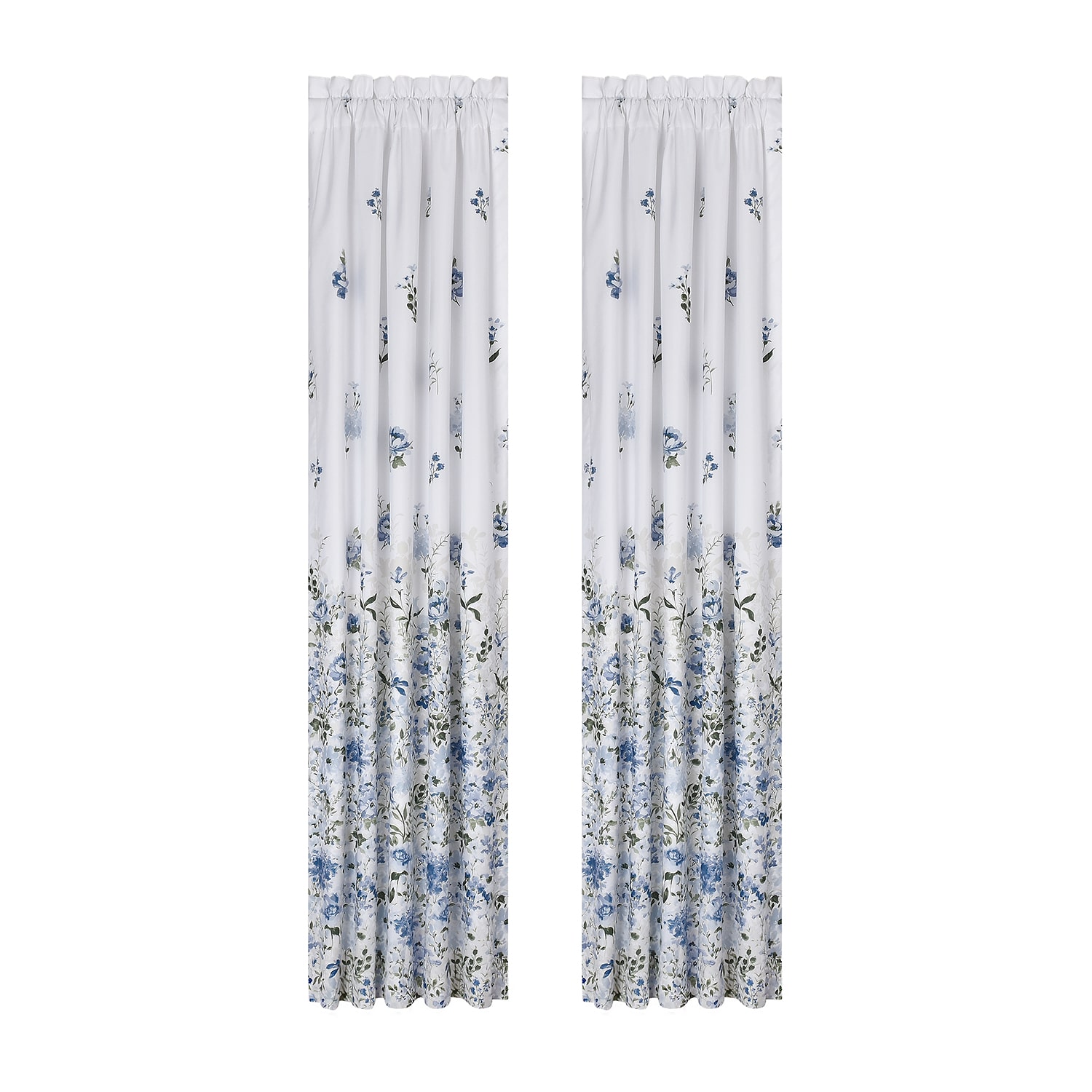 Royal Court Kourtney Rod Pocket Room Darkening Set of 2 Curtain Panel