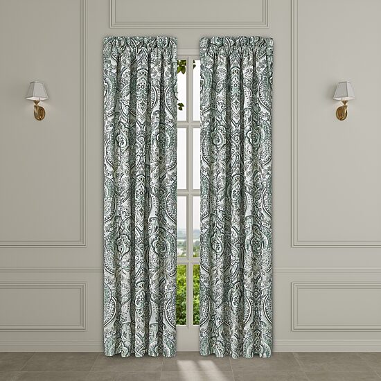 Queen Street Nicole Rod Pocket Room Darkening Set of 2 Curtain Panel