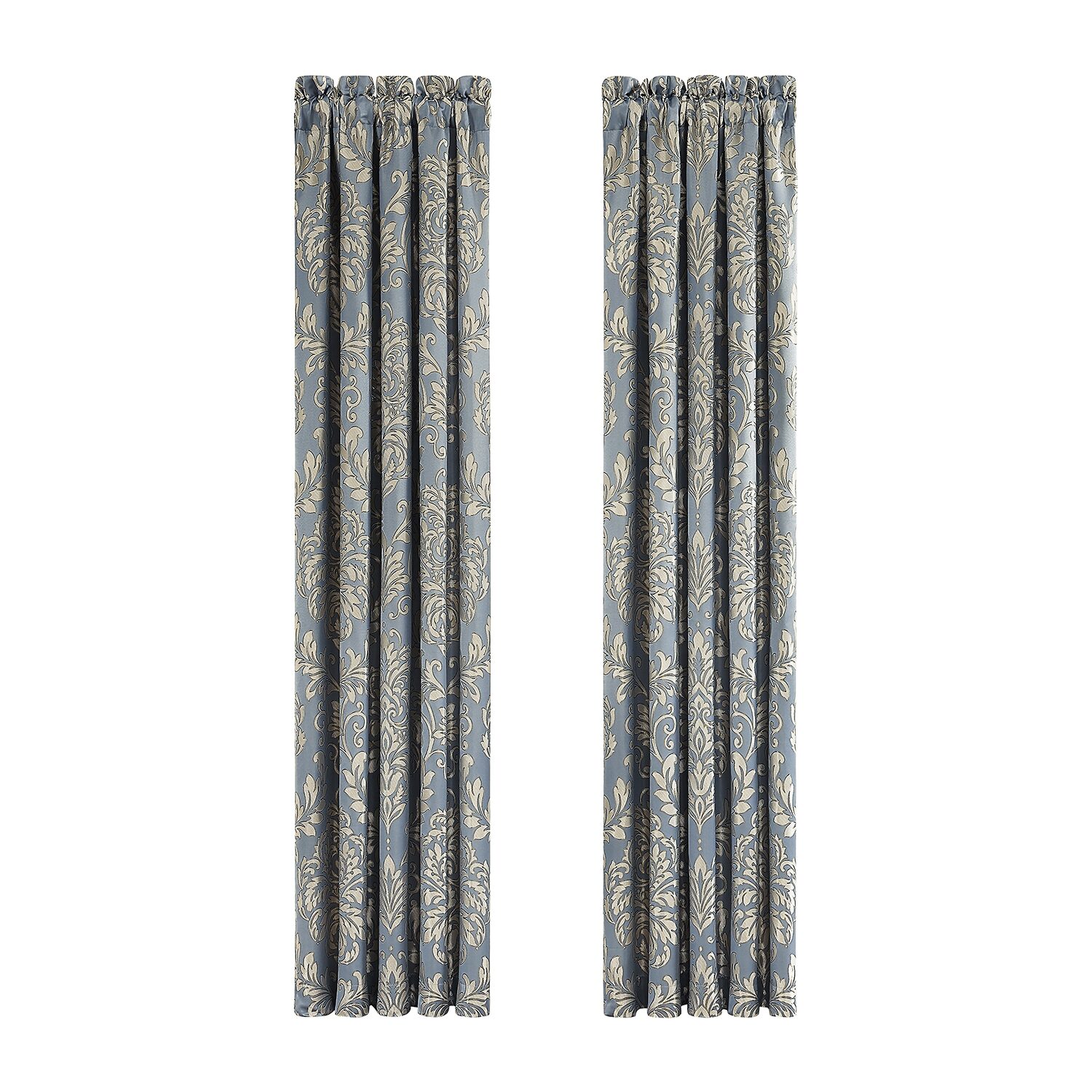 Royal Court Lorenzo Rod Pocket Room Darkening Set of 2 Curtain Panel