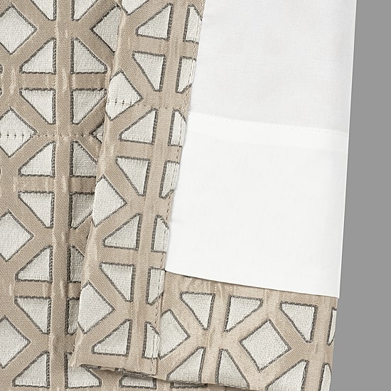 Queen Street Avelyn Rod Pocket Room Darkening Set of 2 Curtain Panel