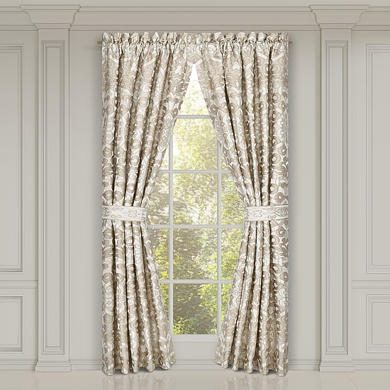 Queen Street Amarella Rod Pocket Room Darkening Set of 2 Curtain Panel