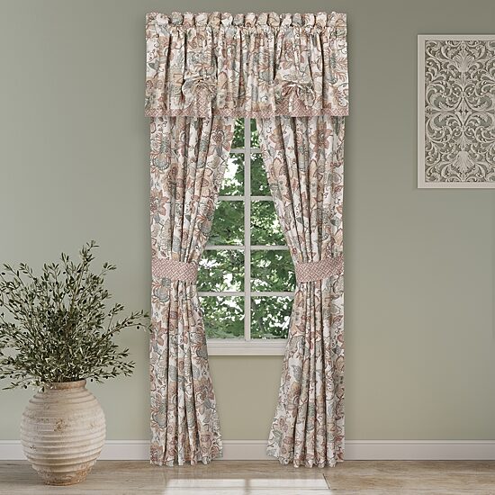 Royal Court Janessa Rod Pocket Room Darkening Set of 2 Curtain Panel