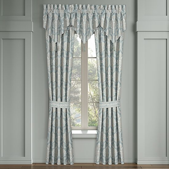 Royal Court Tranquilty Rod Pocket Ascot Valance