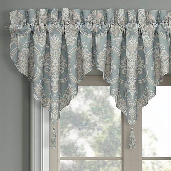 Royal Court Tranquilty Rod Pocket Ascot Valance