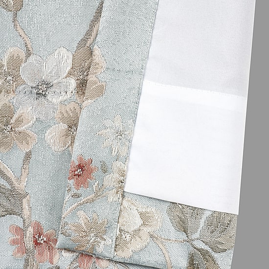 Queen Street Paris Rod Pocket Room Darkening Set of 2 Curtain Panel