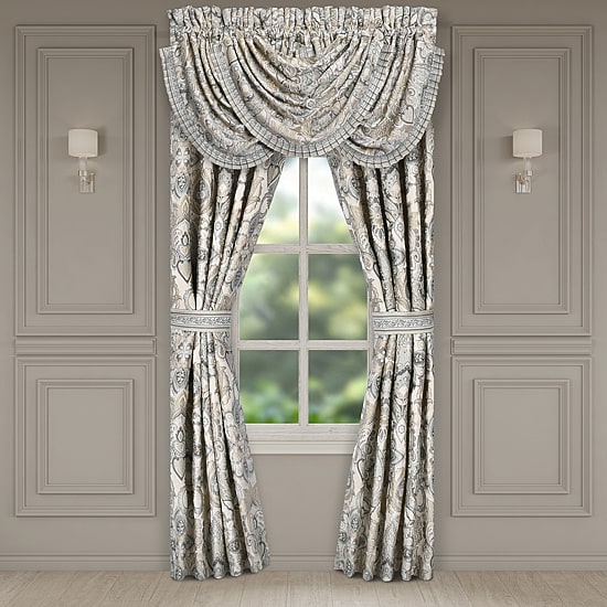 Queen Street Annalise Rod Pocket Room Darkening Set of 2 Curtain Panel
