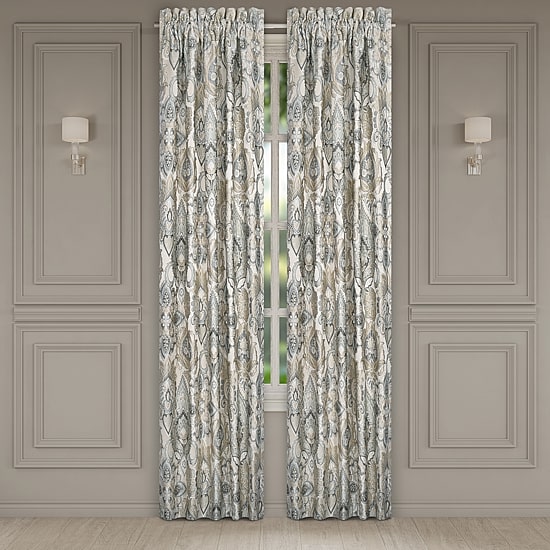 Queen Street Annalise Rod Pocket Room Darkening Set of 2 Curtain Panel