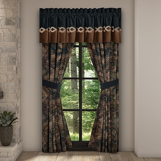 Queen Street Benson Rod Pocket Room Darkening Set of 2 Curtain Panel