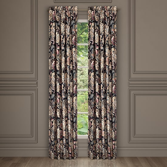 Royal Court Calabria Rod Pocket Room Darkening Set of 2 Curtain Panel