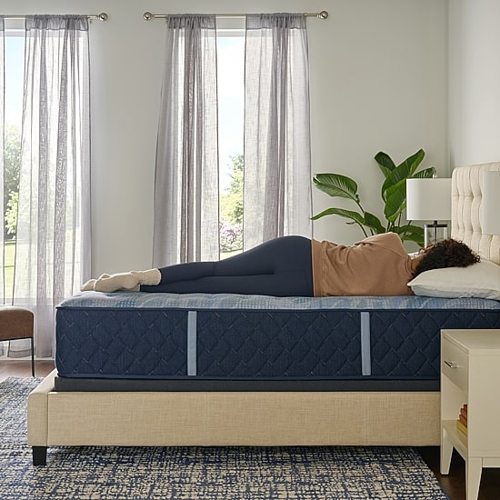 Sealy Downington 14" Medium Tight Top - Mattress + Box Spring