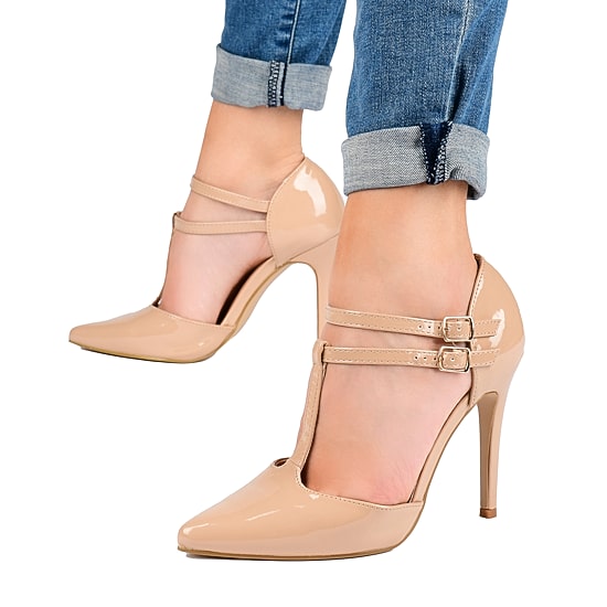 Journee Collection Womens Tru T-Strap Pumps