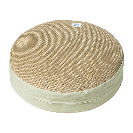 Touchcat Claw-Ver Nest' Rounded Scratching W/ Teaser Toy Pet Bed