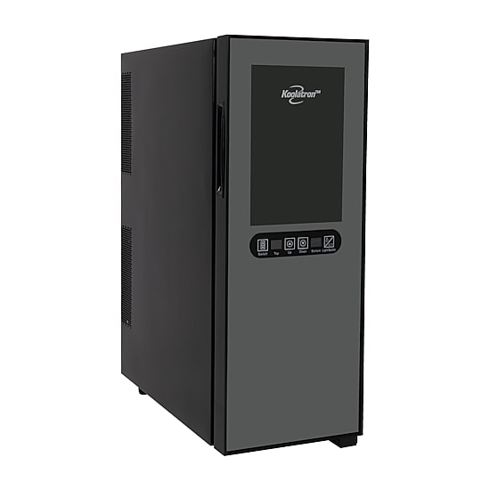Koolatron 12 Bottle Dual Zone Wine Cooler Freestanding Wine Fridge