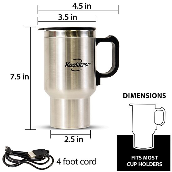 12V USB Travel Mug