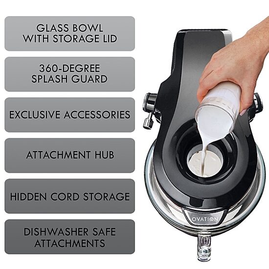 Kenmore Elite Ovation 5 Qt Stand Mixer, 500W