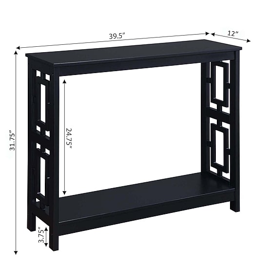 Convenience Concepts Town Square Console Table