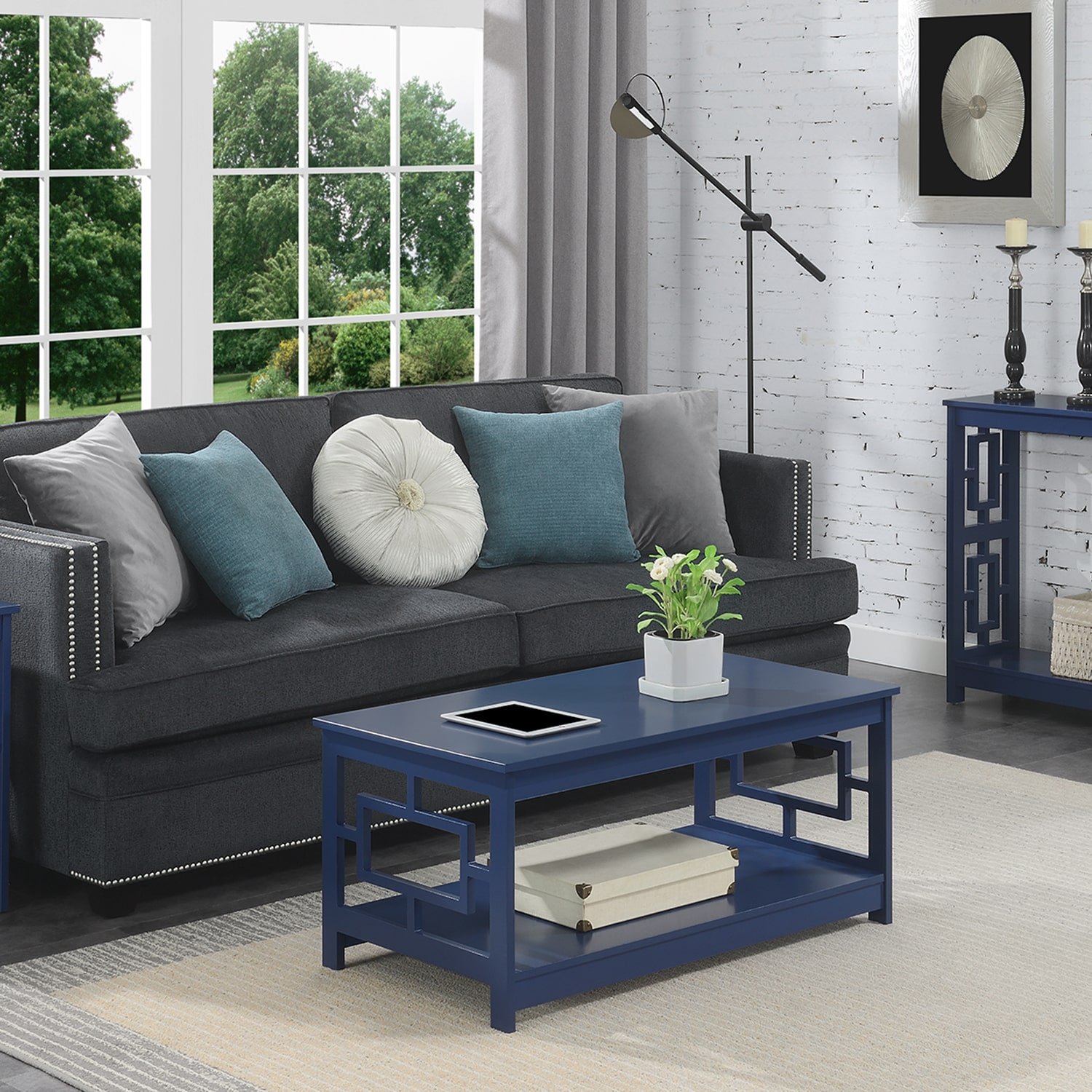 Convenience Concepts Town Square Console Table