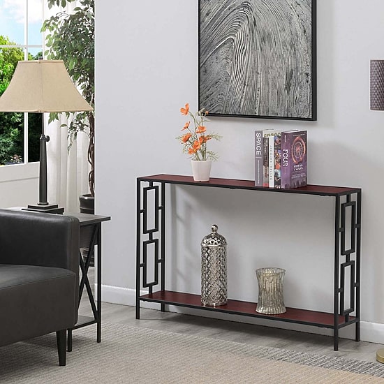 Convenience Concepts Town Square Contemporary Console Table
