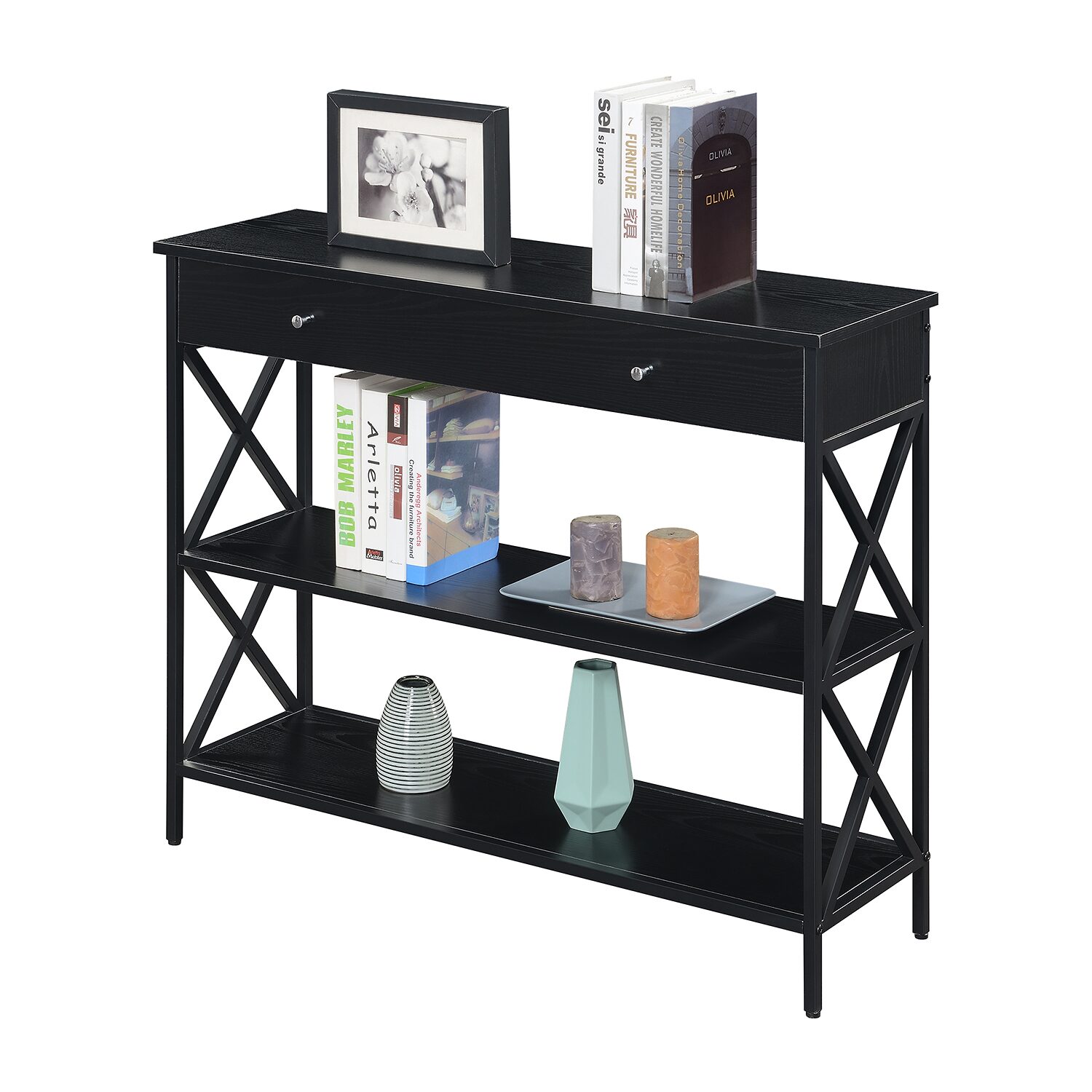 Convenience Concepts Tucson 1-Drawer Console Table
