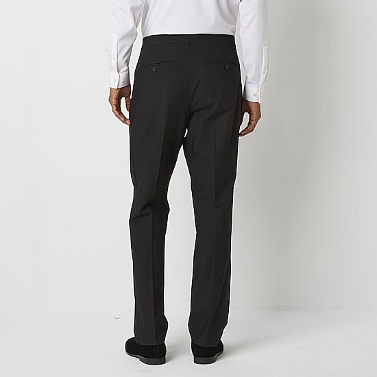 J. Ferrar Ultra Comfort Mens Stretch Fabric Classic Fit Tuxedo Pant