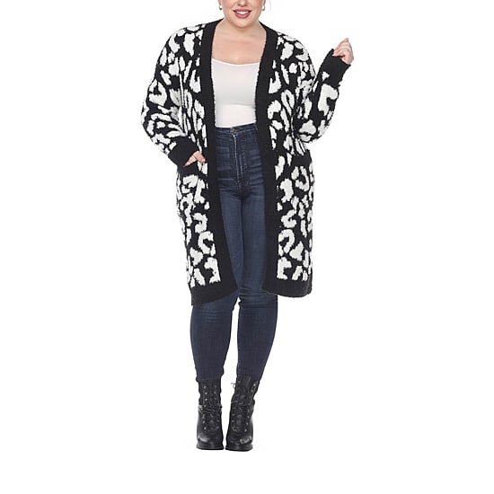 White Mark Womens Plus Midweight Coat