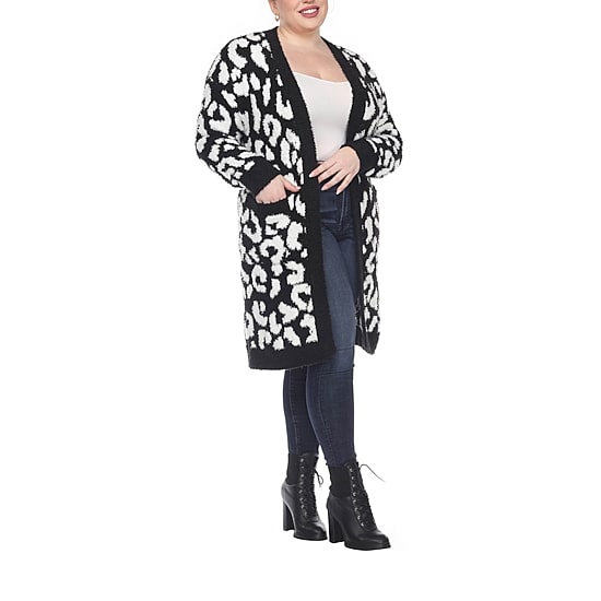 White Mark Womens Plus Midweight Coat