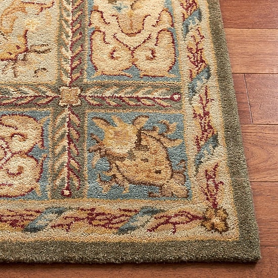 Safavieh Courtney Floral Hand Tufted Wool Indoor Rectangular Accent Rug