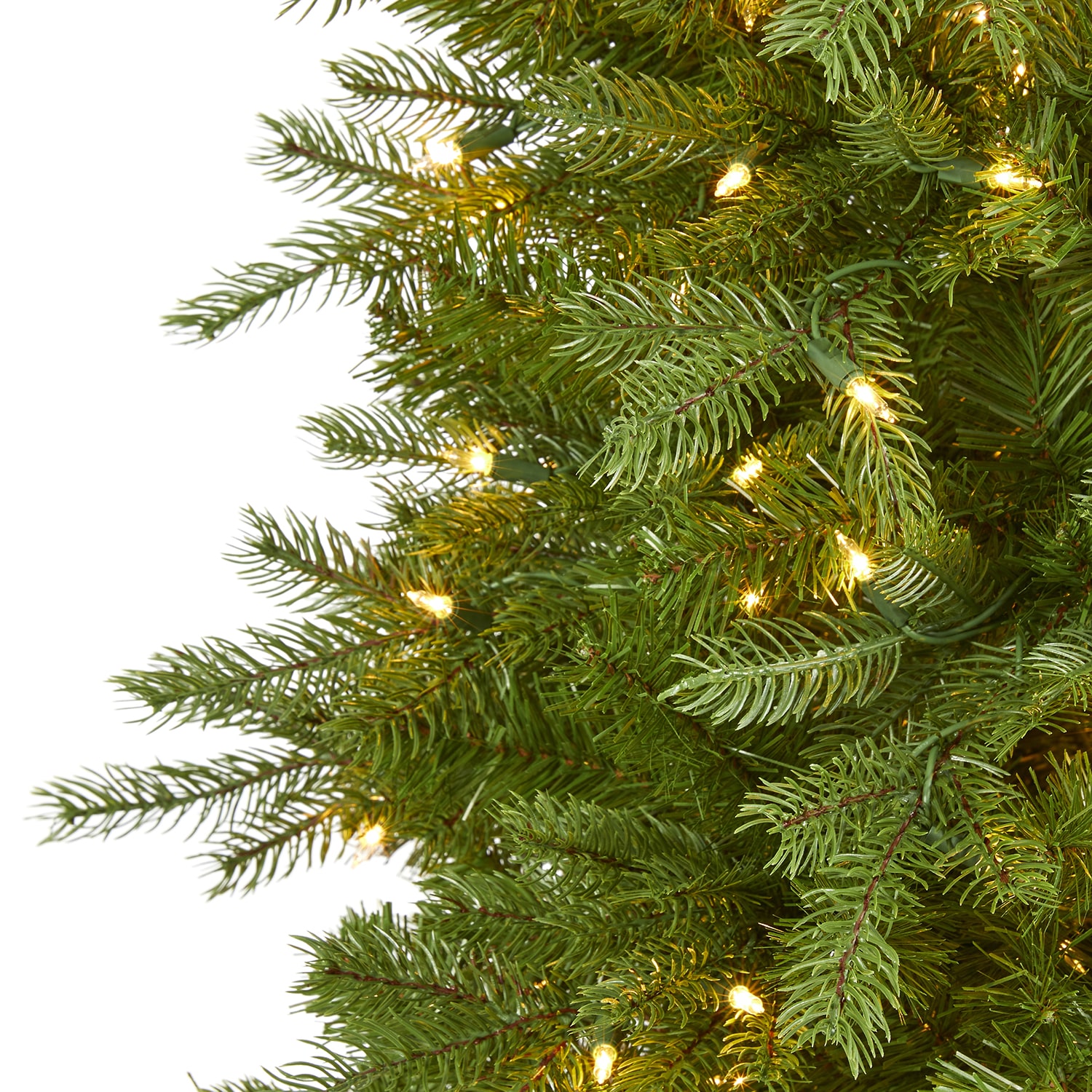 Nearly Natural Vienna Faux Foot Pre-Lit Fir Christmas Tree