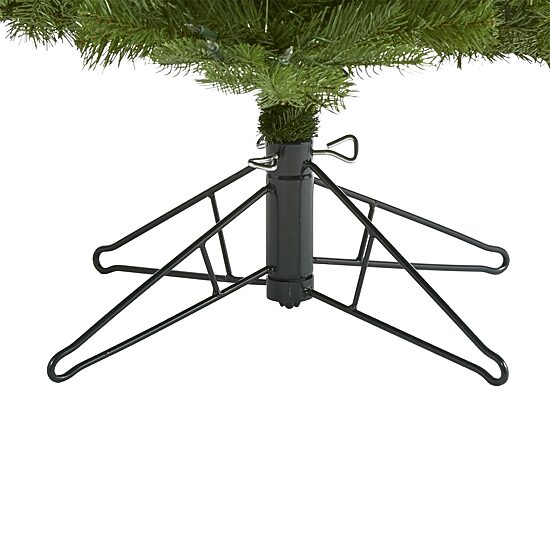 Nearly Natural Vienna Faux 7 Foot Pre-Lit Fir Christmas Tree