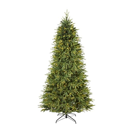 Nearly Natural Vancouver Faux 7 Foot Pre-Lit Fir Christmas Tree