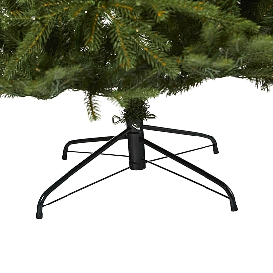 Nearly Natural Vancouver Faux 7 Foot Pre-Lit Fir Christmas Tree