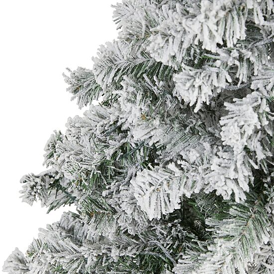 Nearly Natural Flocked 5 Foot Spruce Christmas Tree