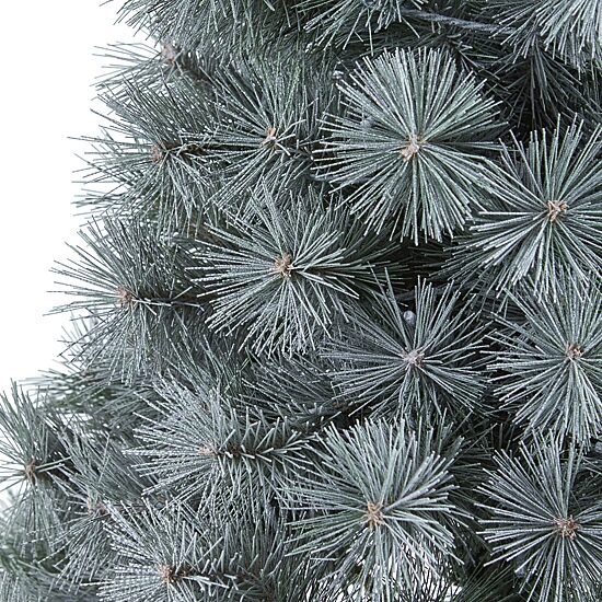 Nearly Natural Snowy Faux 4 Foot Pre-Lit Pine Christmas Tree