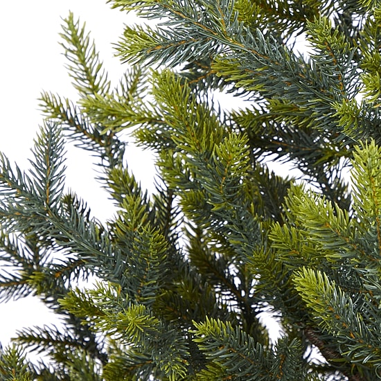 Nearly Natural Fraser 200 5 Foot Pre-Lit Fir Christmas Tree