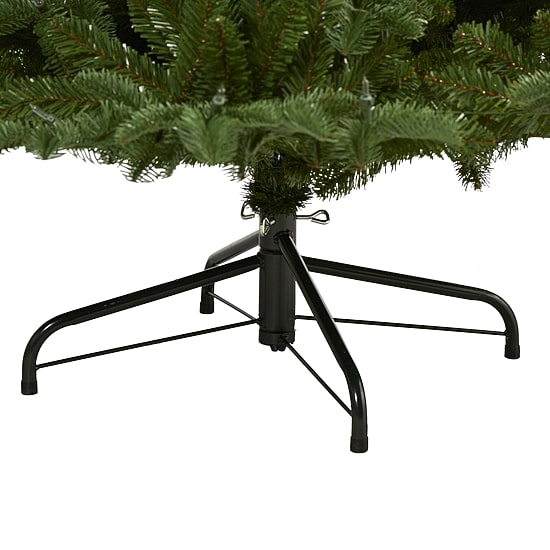 Nearly Natural South Carolina Faux 7 Foot Pre-Lit Spruce Christmas Tree