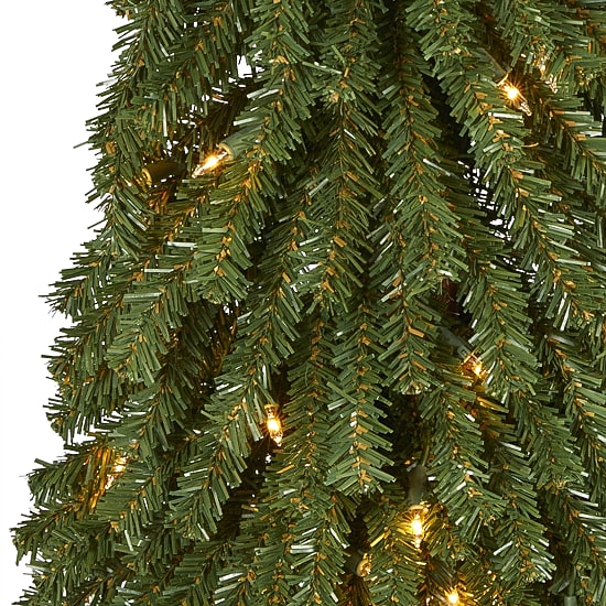 Nearly Natural Grand 3 Foot Pre-Lit Christmas Tree