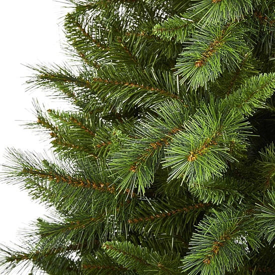 Nearly Natural Slim 6 Foot Pine Christmas Tree