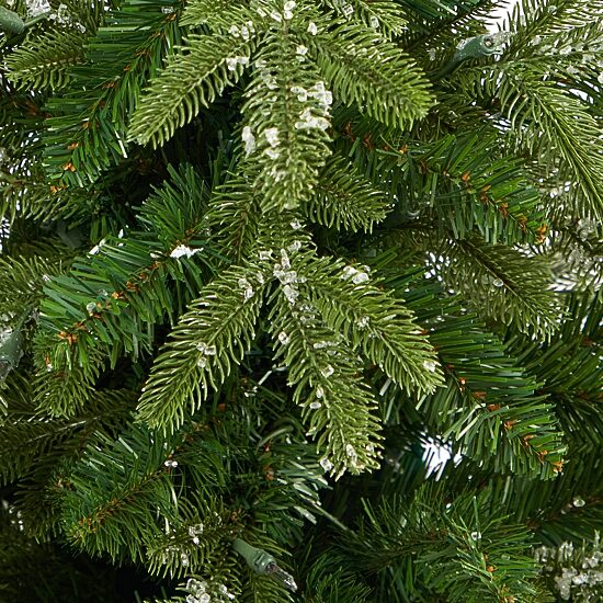 Nearly Natural Snowed 4 Foot Pre-Lit Fir Christmas Tree