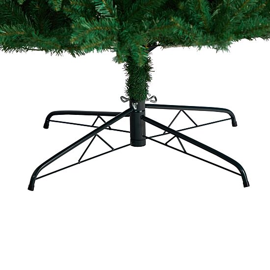 Nearly Natural Green Valley Faux 9 Foot Pre-Lit Fir Christmas Tree