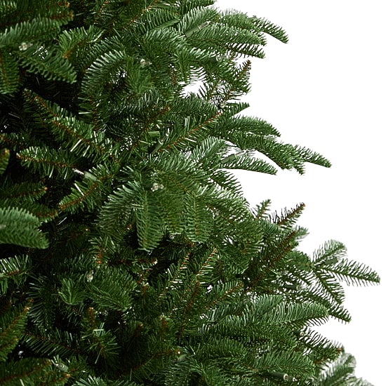 Nearly Natural Faux 8 Foot Pre-Lit Spruce Christmas Tree